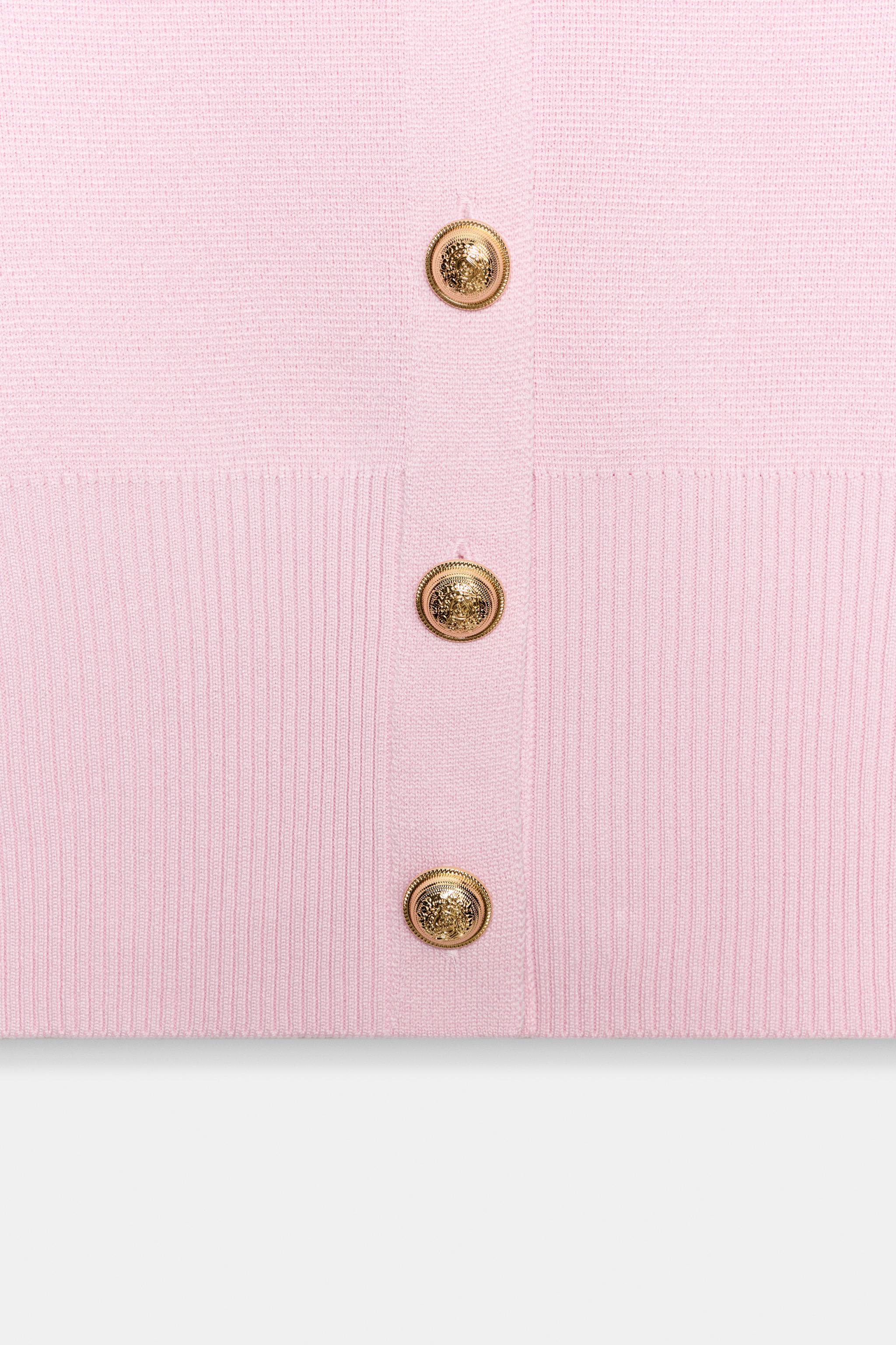 CROPPED SHOULDER PAD JACKET
